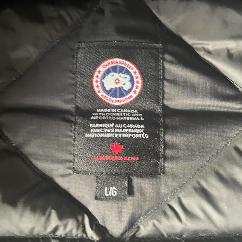 SOLD - Black Canada Goose Lodge Hoody - Picture 4 of 13